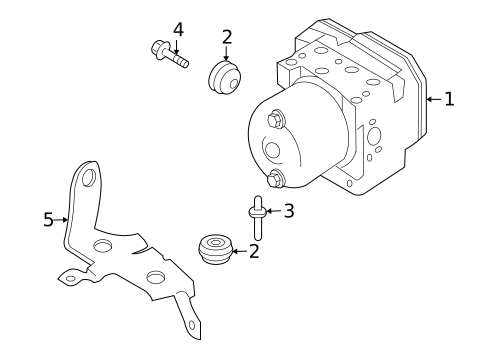 ABS Components for 2009 Pontiac G3 #0