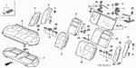 4810SB3000 - Interior/Bumper: C-CLIP SET, TRIM FASTENER (30 PIECES) for Honda Image