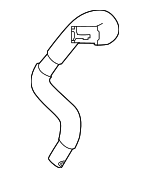 213064BB0A - Cooling System: Water Hose for Nissan Image