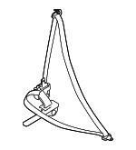 868855HA3B - : Lap &amp; Shoulder Belt for Nissan Image