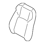 64130FN01A - Body: Seat Back Pad for Subaru Image