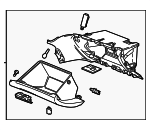 85718260 - Body: Glove Box Assembly for Cadillac: XT5, XT6 Image