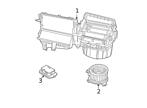 Blower Motor & Fan for 2007 Jeep Patriot #1