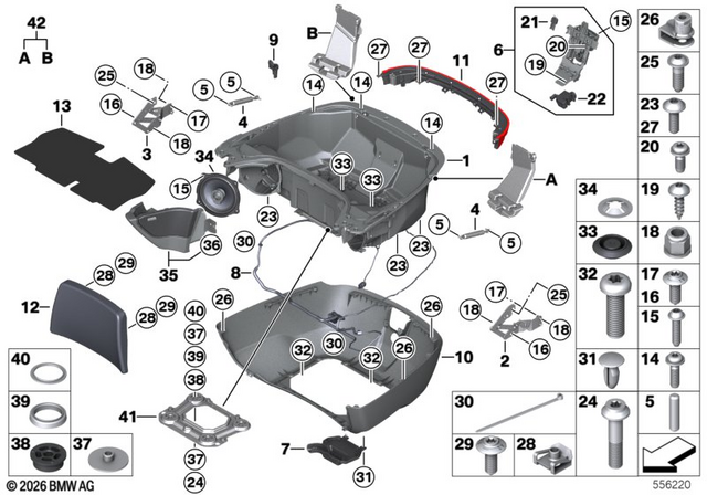 63219467634 - : Rear Led Light Topcase for BMW-Motorrad Image
