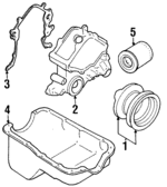 F4SZ6B321C - Engine: Damper &amp; Pulley for Ford Image