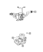 68322075AA - Electrical: Anti-lock Brake System Module for Ram: ProMaster 1500, ProMaster 2500, ProMaster 3500 Image