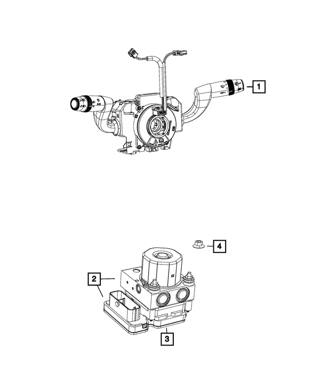 68322075AA - Electrical: Anti-lock Brake System Module for Mopar Image image