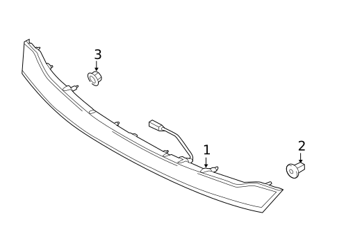 Reflector for 2015 Lincoln MKZ #0