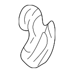 B03858866A - Body: Lock Holder for Mazda: 626, CX-7, CX-9, Millenia, MPV Image