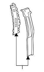 8889806170 - Body: Inner Center Pillar for Isuzu Image