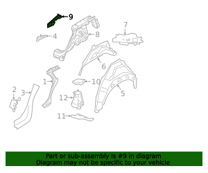 31484878 - High-Quality Quarter Glass Bracket for 2019-2025 Volvo ...