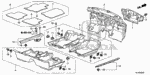 74251TA0A00 - Interior/Bumper: INSULATOR, DASHBOARD (OUTER) for Honda Image