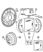 52013438AC - : Brake Drum for Mopar Image