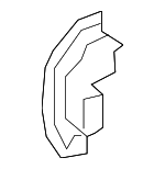 22291006007H52 - Body: Corner Cover for Mercedes-Benz Image