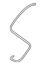 1W1Z54502C52AA - Body: Drain Hose for Lincoln: Town Car Image