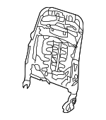 876549N10B - Body: Seat Back Frame for Nissan: Maxima Image