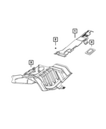 68586301AB - Interior Trim: Floor Insulation for Mopar Image
