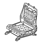 71120AD010 - Body: Seat Frame for Toyota Image