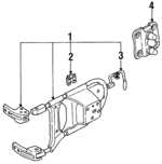 8971467930 - Body: Carrier Assembly for Isuzu Image