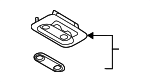 84671SJ001VH - Body: Cargo Lamp for Subaru Image