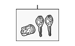 6905702360 - Steering: Cylinder &amp; Keys for Toyota Image