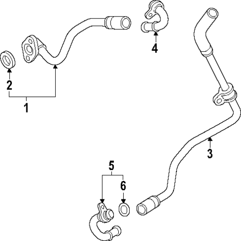 Hoses & Pipes for 2025 Audi Q7 #0