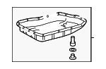 3510607010 - Engine: Trans Pan for Toyota: Avalon, Camry, Highlander, Sienna, Venza Image
