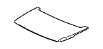 68500SL0000ZZ - Body: Trunk Lid for Acura: NSX Image