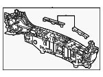 66100TNYG00ZZ - Body: Rear Body Panel for Honda: CR-V Image