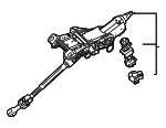 H2GZ3C529A - Steering: Steering Column for Ford: Edge Image