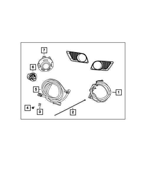 Fog Lights and Electrical for 2019 Dodge Charger #1