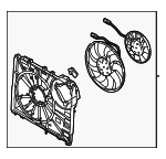 2016-2020 Land-Rover Fan Assembly