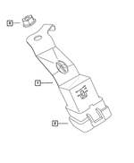 68086357AA - Electrical: Relay And Bracket for Mopar Image