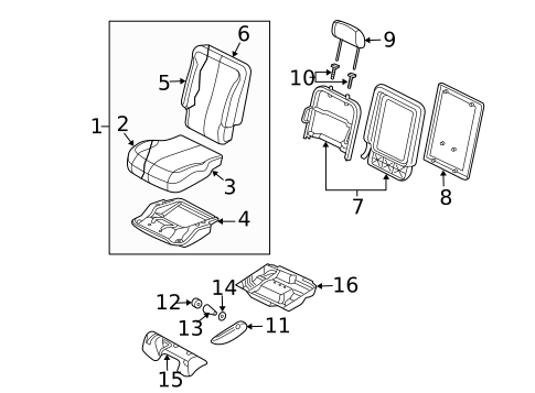 Heated Seats for 2008 Chrysler Pacifica #0