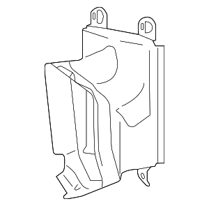 8S0121674A - Cooling System: Radiator Support Air Duct for Audi Image