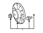 1635400188 - HVAC: Fan &amp; Motor for Mercedes-Benz Image
