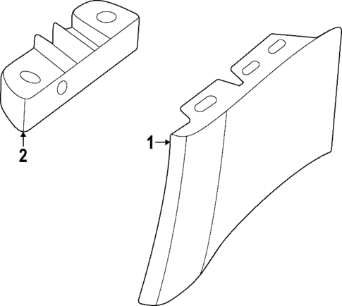 Exterior Trim - Fender for 2025 Porsche Taycan #0