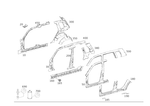 2046307500 - Side Walls: Longitudinal Member for Mercedes-Benz Image