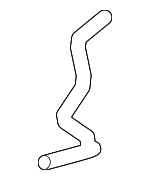 162610T190 - : Overflow Hose for Toyota Image