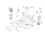 221470820128 - Fuel System: Fuel Tank for Mercedes-Benz Image