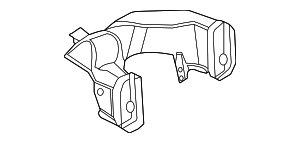 M1PZ18C433A - : Center Duct for Ford: Bronco Sport Image