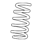 68507130AA - Suspension: Coil Spring for Dodge: Durango Image
