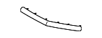 88892947 - Body: Front Molding for Cadillac: CTS Image