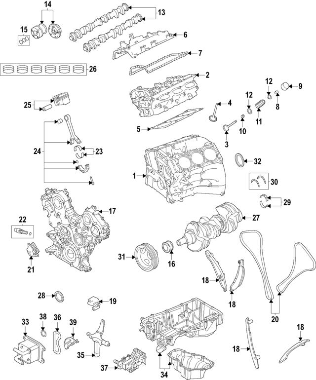 110007JAH1 - : Cylinder Block for Infiniti Image
