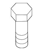 111857793C - Electrical: Center Seat Belt Upper Bolt for Audi: allroad Image