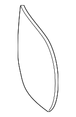 76253T7WA11 - Body: Mirror Glass for Honda: HR-V Image