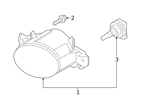Fog Lamps for 2015 Nissan Rogue #0