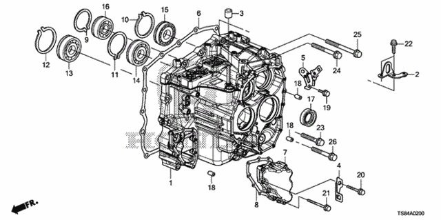 AT Transmission Case (5AT) for 2012 Honda Civic #0