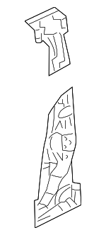 63610SJCA00ZZ - Body: Pillar Reinforced for Honda: Ridgeline Image