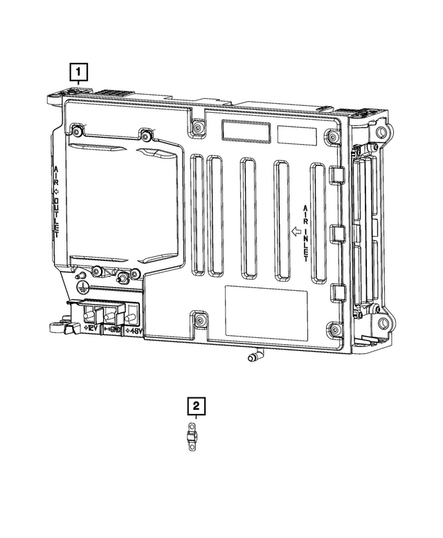 « 68734348AA – Electrical : Fusible pour Mopar Image »